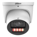 NSC-HDW5459H-ZE-PV-PRO - Telecamera Netshield dome IP AI Xinghan TiOC PRO con deterrenza attiva 4 MP, ottica varifocale 2.7-12 mm, Smart Dual Light (60/50 mt), in/out allarme, audio bidirezionale, WDR 140dB, Micro-SD (1Tb), IK10, PoE/ePoE - Dahua