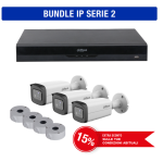 BUNDLE-IP-SERIE-2 Dahua - 4 pz IPC-HFW2441T-ZS + 4 pz PFA130-E + NVR4104HS-4KS3(960G)