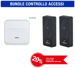 BUNDLE-CONTROLLO-ACCESSI Dahua - ASC3202B Controller accessi 2 varchi con web server + 2 pz ASR1200E Lettore controllo accessi IP66, sblocco