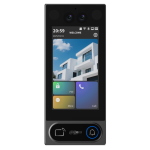VTO6631QB-WP - Postazione esterna videocitofonica IP wifi con schermo touch 5'', IP65, apertura tramite Face Recognition, Bluetooth, password, lettore di badge e TAG 13.56Mhz/125kHz, 12Vdc/PoE - Dahua
