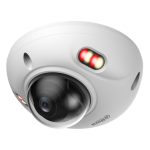 IPC-HDBW3249F-AS-IL - Telecamera dome IK10 IP AI WizSense Xinghan Smart Dual Light 2MP, LED 30m / IR 30m, ottica fissa 2.8 mm, microfono integrato, WDR 120 dB, protezione perimetrale, SMD 4.0, AcuPick, micro SD (512 GB), 12Vdc/PoE - Dahua