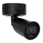 Superior BulletCam HLVF - Telecamera IP cablata con IA evoluta, risoluzione 4Mp, ottica varifocale motorizzata 2.8-12mm, illuminazione ibrida, audio birirezionale, ingressi/uscite allarme e audio, TrueWDR, microfono e PoE/12V, colore nero - Ajax
