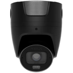 Superior TurretCam HLVF - Telecamera IP cablata con IA evoluta, risoluzione 4Mp, ottica varifocale motorizzata 2.8-12mm, illuminazione ibrida, audio birirezionale, ingressi/uscite allarme e audio, TrueWDR, microfono e PoE/12V, colore nero - Ajax