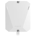 Superior Hub Hybrid 2 - Unità centrale ibrida per impianti di medie e grandi dimensioni, fino a 250 dispositivi (Fibra/Jeweller), 100 utenti, 25 aree, 64 scenari, connettività Ethernet/doppia SIM (2G/3G/LTE), supporta fotoverifica, colore bianco - Ajax