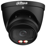 IPC-HDW3449T-ZS-IL-B Dahua Telecamera Eyeball IP AI WizSense 4 MP da interno/esterno IP67, ottica motorizzata 2.7–13.5 mm, Smart Dual Light IR/Warm, AI IVS e SMD 4.0, microfono, PoE.