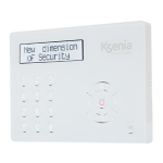 KSI2100022.311 Ksenia Tastiera ergo wls bianca