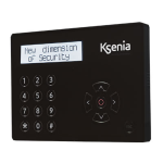 KSI2100022.312 Ksenia Tastiera ergo wls nera