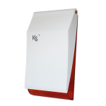 KSI6401000.318 Ksenia imago wireless bianco/rossa