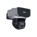 SDT3A400-GA-HNP-BX Dahua Telecamera di rete PT a luce bianca Starlight+ da 4 MP IP66 Protezione Perimetrale White light fino a 30 m Microfono Rilevamento del livello dell'acqua