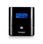 UPS1500VA-PRO - UPS 1500VA linea PRO con schermo LED, onda pseudo sinusoidale, montaggio tower - Vultech