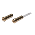 CTIV001 - Contatto  da incasso con corpo in ottone  Ø10mm testa filettata Cert IMQ G2 ClIV - Vimo