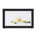 LDH43-EAO400L - Digital Signage LED 43 da parete da esterno IP55, risoluzione 4K UHD, formato 16:9, case metallico, sistema operativo Android, connettività LAN, gestione remota tramita piattaforma MPS - Dahua