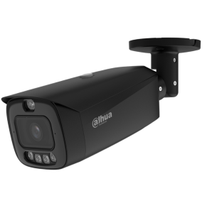 IPC-HFW3449T1-AS-PV-PRO Dahua - Telecamera bullet IP AI WizSense TiOC PRO con Smart Dual Illuminator e deterrenza attiva 4 MP, ottica fissa 3.6 mm, IR 50 m, in/out allarme, audio bidirezionale, PoE