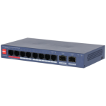 CS4210-8GT-110 Dahua Switch Cloud managed 10 porte Gigabit (8 PoE <110 W + 2 SFP)