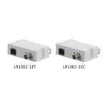LR1002-1ET/EC-KIT Dahua Coppia convertitore + ricevitore ePoE
