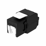 KJUU6(N) Beta Cavi PRESA KEYSTONE JACK RJ45 COLORE NERO PER U/UTP 6  ABS