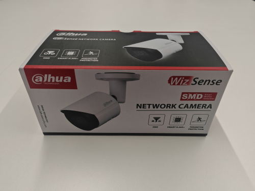 IPC-HFW2441S-S Dahua Telecamera bullet IP 4 MP Starlight da interno/esterno IP67 ottica fissa 3.6 mm IR fino a 30 m 12 Vdc/PoE