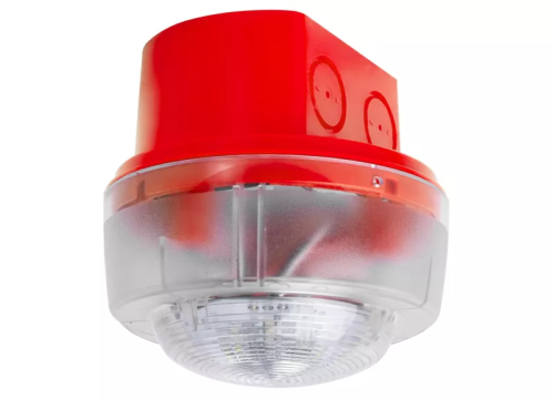 CWST-RW-W5 Notifier Lampeggiante convenzionale con LED bianco, completo di base alto profilo. IP 65. Il lampeggiante convenzionale è dotato di LED ad alte prestazioni, un’ottica avanzata e un innovativo design della lente. Queste caratteristiche permetton