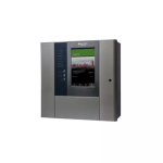 HOP-131-206 Notifier Centrale di rivelazione e allarme incendio analogica indirizzata, in contenitore E10. Struttura modulare a 6 slot (esp. a 10), equipaggiata con modulo CPU, modulo Gestione Batterie e modulo a 2 linee Loop da 159 sensori più 159 moduli