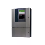 HOP-134-412 Notifier Centrale di rivelazione e allarme incendio analogica indirizzata, in contenitore E15. Struttura modulare a 12 slot (esp. a 14), equipaggiata con modulo CPU, modulo Gestione Batterie e modulo a 2 linee Loop da 159 sensori più 159 modul