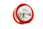 WRA-RC-I02 Notifier Sirena con lampeggiante con corpo rosso e led rosso indirizzata da loop a mezzo di selettori rotativi con isolatore integrato. Potenza acustica massima di 97 dB a 1 metro con 32 diverse tonalità. Certificata EN54-3, EN54-17 e EN54-23 W