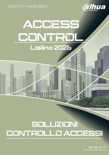 16. Listino Dahua Controllo Accessi - 2026