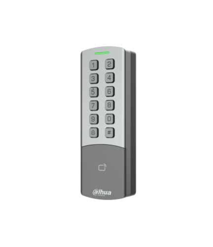 ASI1201M-MEP - Dahua - Lettore standalone IP65 IK08, card 13.56 MHz e 125 kHz, pswd, PoE