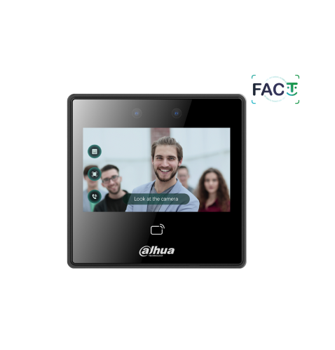 ASI3213A-W - Dahua - Terminale standalone FACT Wi-Fi display touch, card 13.56 MHz, face rec., pswd