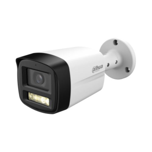 HAC-HFW1500TLM-IL-A-S3 - Dahua - Bullet HDCVI Smart Dual Light 5 MP 3.6 mm IR/LED mic