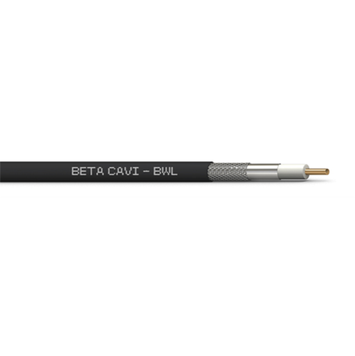 BWL195EPVC-WR500 Beta Cavi Cavo Coax 4,95 mm PVC NERO Eca