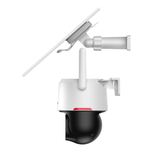 BP3EW-4GP - Speed Dome PT Wiz Color 4G (con SIM preinstallata), risoluzione 3Mp, Slot per MicroSD, ottica fissa 3.6mm, LED 20 mt, audio bidirezionale, alim. pannello solare (compreso nella confezione)/5Vdc (USB) - Dahua