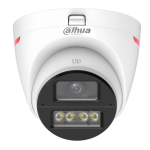 HAC-HDW1549X-IL-A-PRO - Telecamera eyeball 4in1 WizColor con Smart Dual Light 5 MP, ottica fissa 2.8 mm, LED fino a 50 m, microfono integrato, 12 Vdc - Dahua