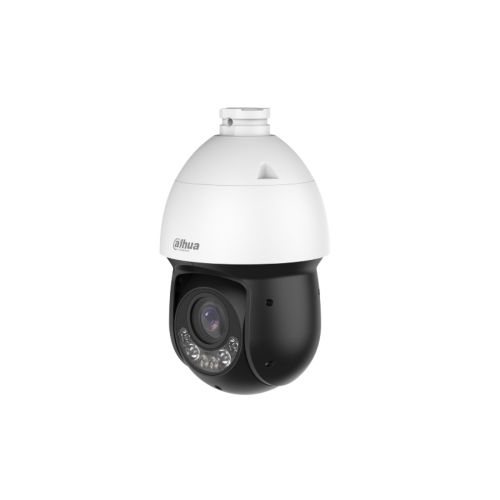 SD4D825MB-HNR Dahua Speed dome IP AI WizSense con Smart Dual Light 4" da interno/esterno IP67 8 MP zoom ottico 25x IR/warm light fino a 100/50 m, 1 porta RJ-45 10/100 Mbps, 2 ingressi e 1 uscita allarme, 1 ingresso e 1 uscita audio IVS