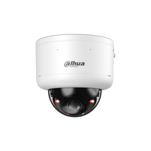 IPC-HDBW5859Z-ZHE-PV-PRO Dahua Telecamera eyeball IP 8 MP AI PTRZ WizMind Xinghan WizColor con Smart Dual Light, deterrenza attiva e heater da interno/esterno IP67 IK10 ottica motorizzata 2.7~12 mm IR/warm light fino a 60/50 m PoE+