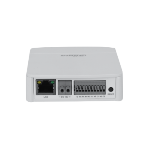 IPC-HUM8241E-E2 Dahua Encoder IP AI WizMind Starlight, risoluzione 2 MP 2 ingressi e 2 uscite allarme, 1 ingresso e 1 uscita audio, 1 porta RJ-45 privacy maskR, IVS), Smart Object Detection, face detection, people counting, smart search 12 Vdc/PoE