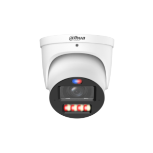 IPC-HDW3449H-ZAS-PV-PRO Dahua Telecamera eyeball IP 4 MP AI WizSense TiOC PRO WizColor con Smart Dual Light e deterrenza attiva da interno/esterno IP67 ottica motorizzata 2.7~12 mm IR/warm light fino a 50 m 12 Vdc/PoE+