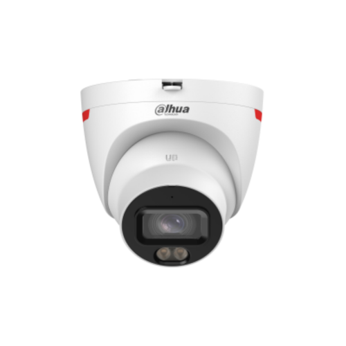 IPC-HDW2449T-S-PRO Dahua Telecamera eyeball IP 4 MP AI WizSense WizColor da interno/esterno IP67 ottica fissa M16 2.8 mm warm light fino a 30 m 12 Vdc/PoE