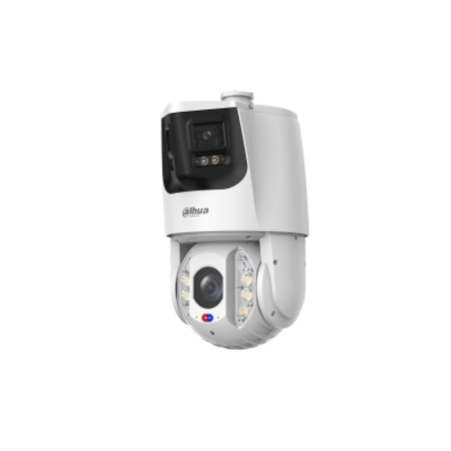 SDT6E425-8P-MB-A-PV1 Dahua Speed dome IP AI Xinghan X-Spans Smart Dual Light da interno/esterno IP67 antivandalo IK10 con modulo panoramico e deterrenza attiva risoluzione 8/4 MP zoom ottico 25x  
