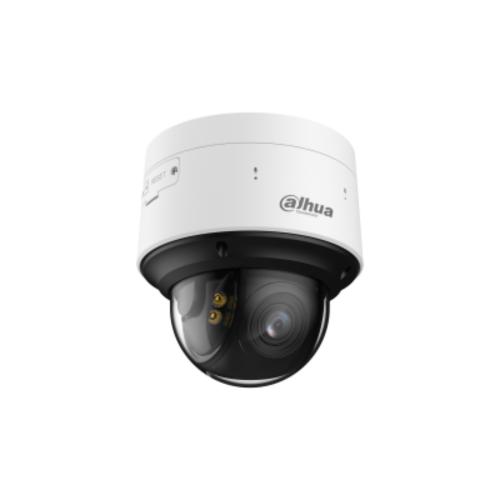 SD5R404GA-HNF Dahua Speed dome IP 4 MP AI WizMind Starlight+ con Smart Dual Light e deterrenza attiva 5" da interno/esterno IP67 antivandalo IK10 zoom ottico 4x IR/warm light fino a 40 m 12 Vdc/24 Vac/PoE
