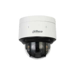 SD5R404GA-HNF Dahua Speed dome IP 4 MP AI WizMind Starlight+ con Smart Dual Light e deterrenza attiva 5" da interno/esterno IP67 antivandalo IK10 zoom ottico 4x IR/warm light fino a 40 m 12 Vdc/24 Vac/PoE