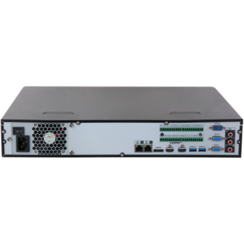 NVR5432-XI/Pro Dahua NVR AI Dahua WizMind Xinghan 32 canali fino a 32MP, banda 512 Mbps e H.265+. Supporta 4 HDD fino a 20TB, doppia LAN Gigabit e 4 uscite video. AI avanzata: perimetrale, face recognition, SMD Plus, AcuPick e metadati. 