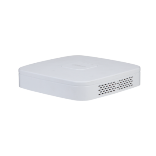 NVR4104-4KS3 NVR Dahua 4 canali fino a 12MP, banda 80 Mbps e compressione H.265+. Supporta 1 HDD fino a 20TB, uscita VGA/HDMI e LAN. Con SMD Plus ed EPTZ per analisi video intelligente. Formato compatto 1U, ideale per piccoli impianti.