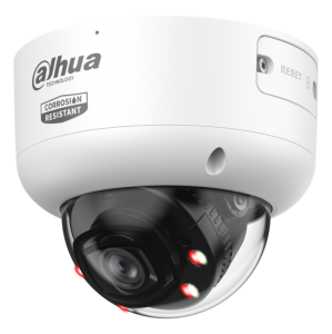 IPC-HDBW5859R1-ASE-PV-PRO-ATC -  Telecamera dome IP 8 MP AI WizMind WizColor con Smart Dual Light e deterrenza attiva da interno/esterno IP67 antivandalo IK10 ottica fissa 2.8mm, IR/warm light fino a 60/50 m PoE+