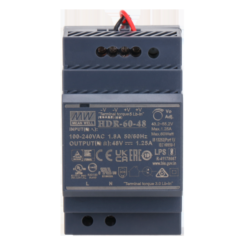 VTNP-60-48 - Dahua - Alimentatore DIN 48V 60 W