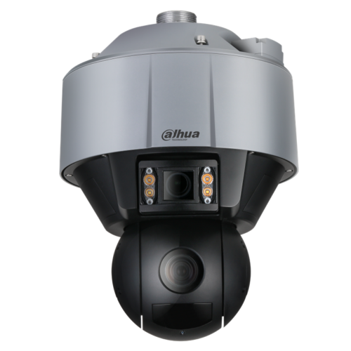 SDT5X425-4Z4-FA-0832 - Speed-dome Wiz Mind con doppia ottica e Smart Dual Light, risoluzione 2x4Mp, ottiche 8-32mm e 5.4/135mm (PTZ), zoom 25X, IR/LED 30/100mt, SMD3.0, alim. 36Vdc/HiPoE - Dahua