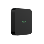 NVR DC 16-ch Ajax Videoregistratore di rete a 16 canali alimentato da una fonte di alimentazione a bassa tensione Nero