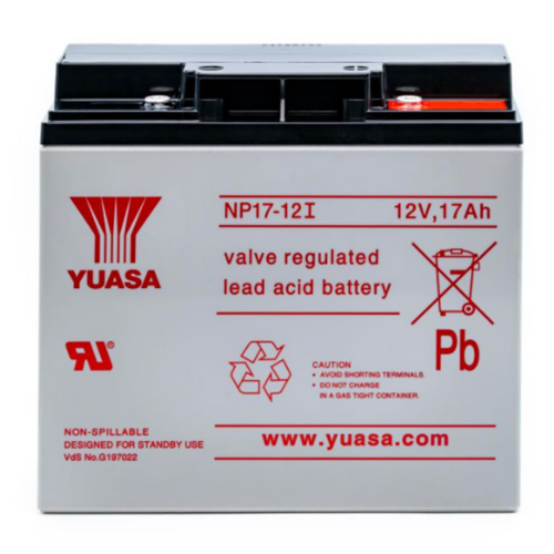 NP17-12I - Batteria 12V 17Ah con faston 4.8mm - Yuasa