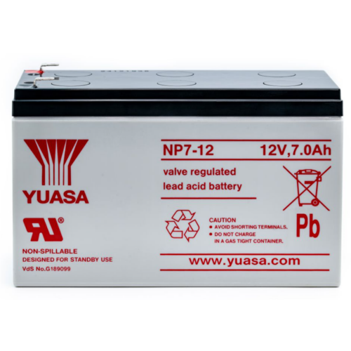 NP7-12 - Batteria 12V 7Ah con faston 4.8mm - Yuasa