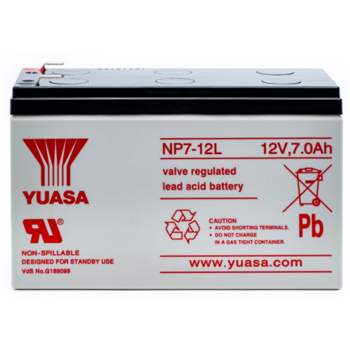 NP7-12L - Batteria 12V 7Ah con faston 6.35mm - Yuasa