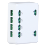 VTNA1043A Dahua - Branch terminal EACH, 1 in/out montante e 4 uscite linea per i VTH